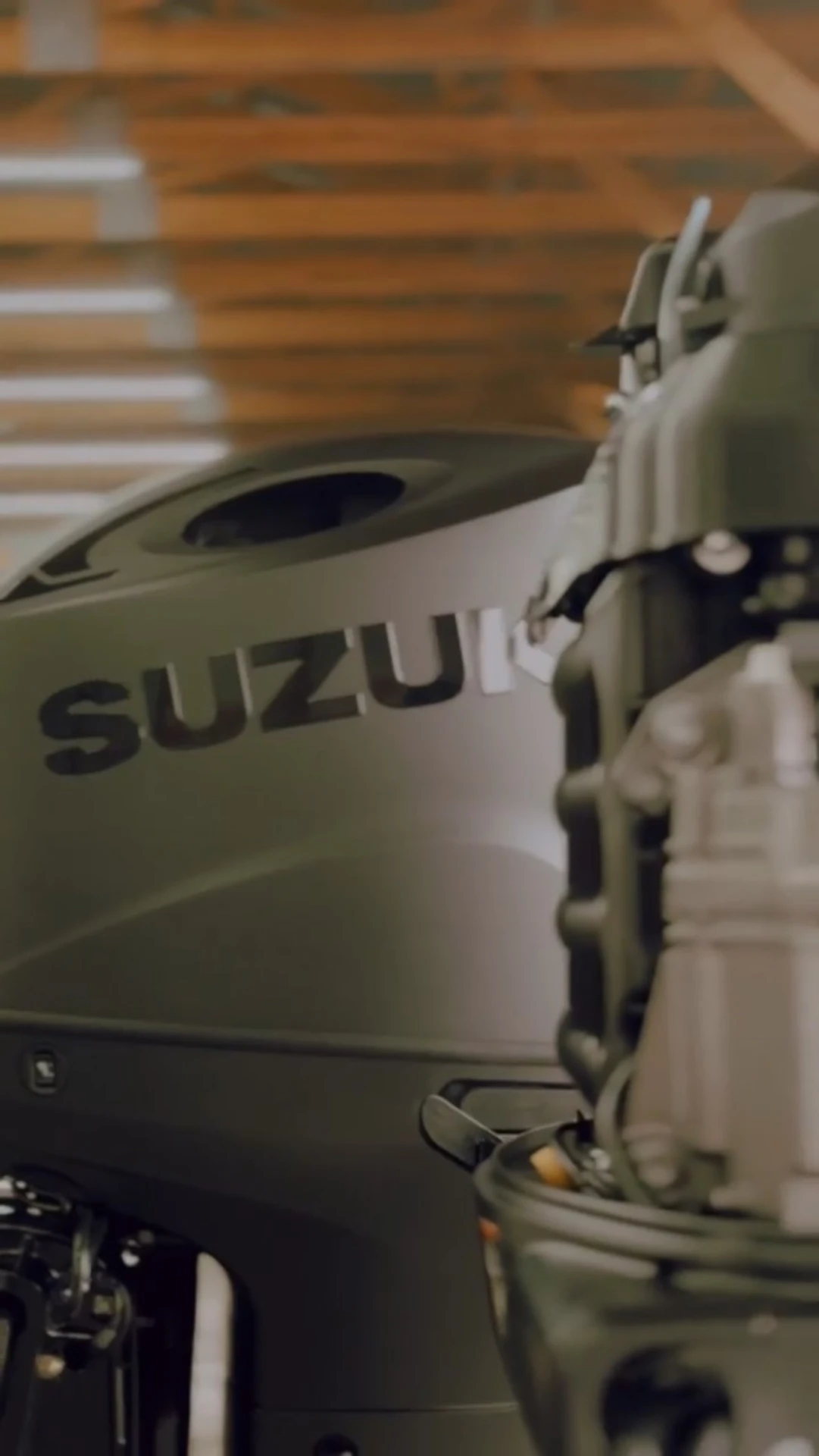 Suzuki Engine Installation at Clements Marine