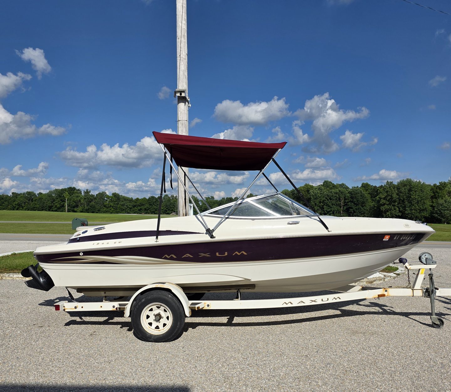 2000 Maxum 1800SR